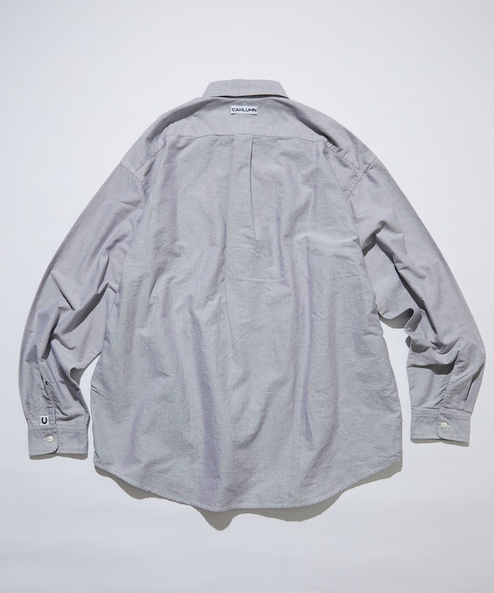 CAHLUMN Magazine Pocket Oxford BD Shirt