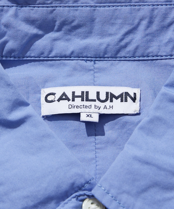 CAHLUMN Magazine Pocket Broadcloth B.D Shirt – unexpected store