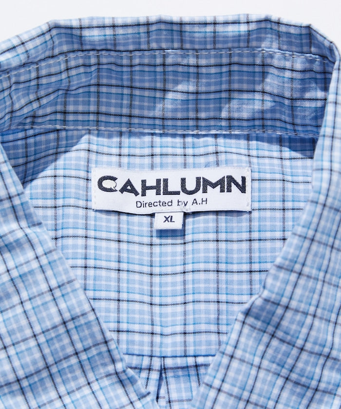 CAHLUMN Magazine Pocket Chain Stitch Shirt