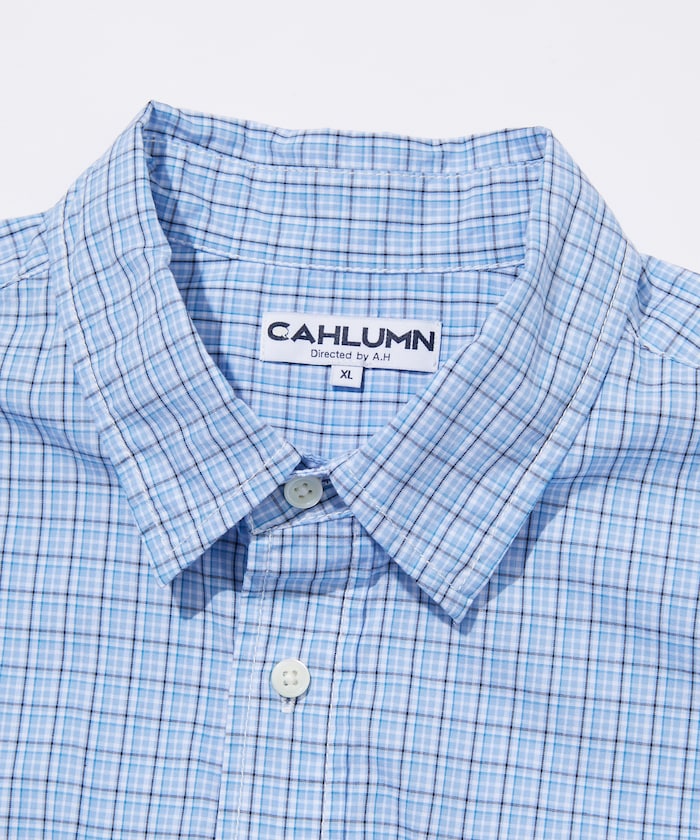 CAHLUMN Magazine Pocket Chain Stitch Shirt