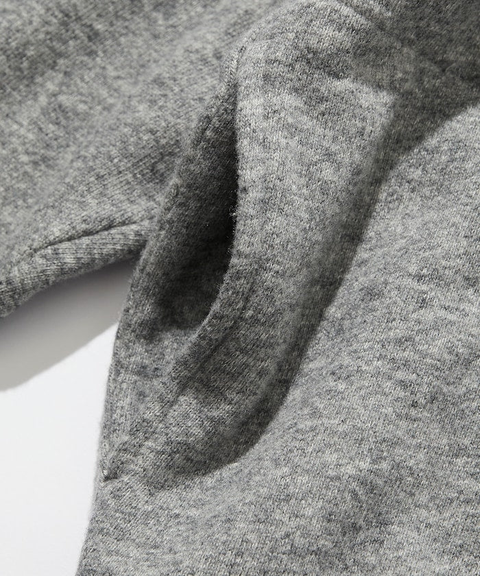 CAHLUMN Merino Wool＋Cotton Loop Back Sweat Hoodie