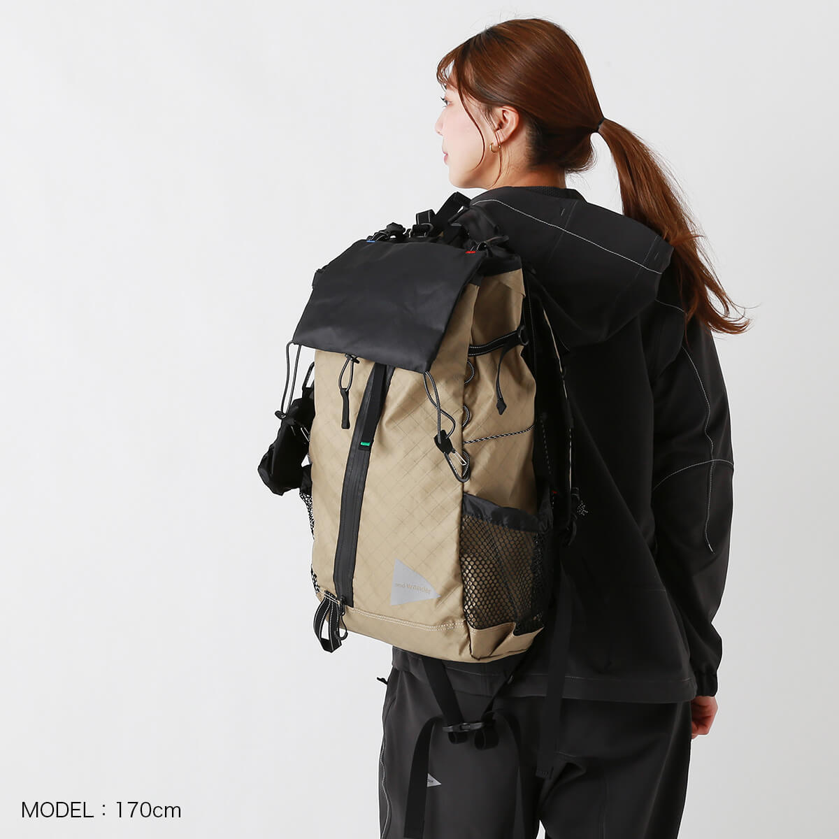 and wander ECOPAK 30L backpack