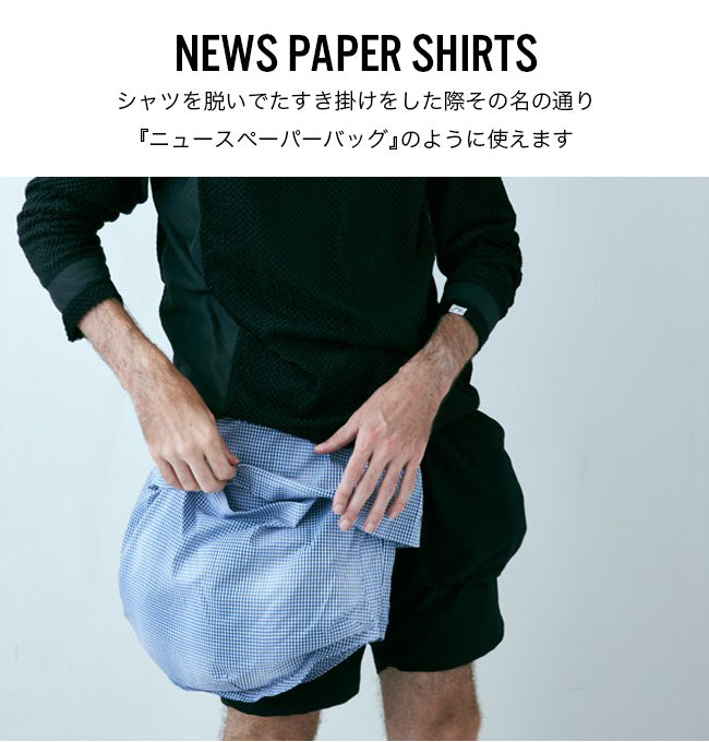 CMF OUTDOOR GARMENT NEWS PAPER SHIRTS – unexpected store