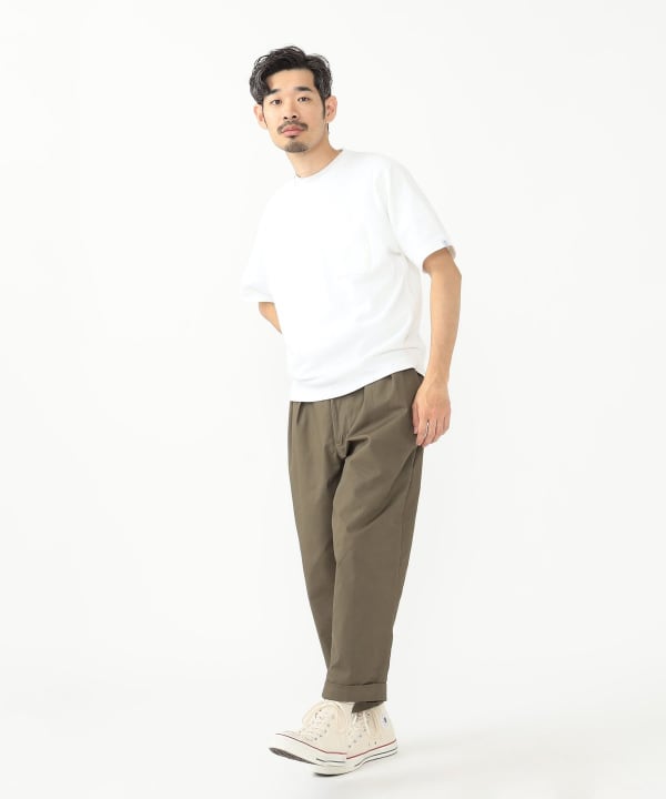 BEAMS PLUS 2 Pleats Tapered Twill