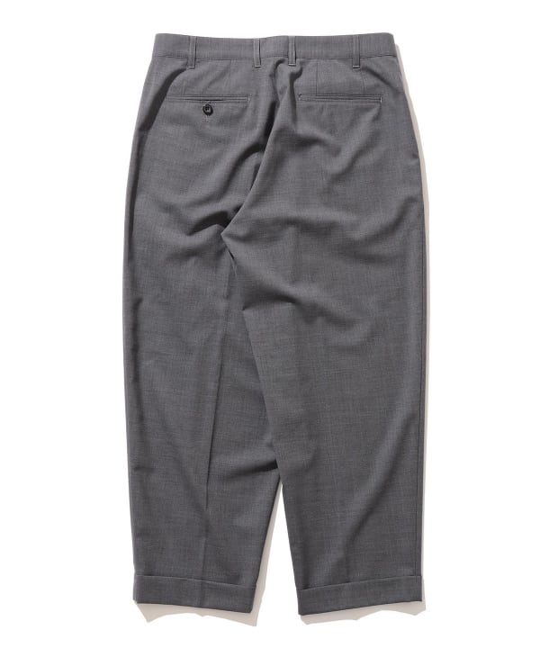 BEAMS PLUS 2 Pleats Wool Tropical