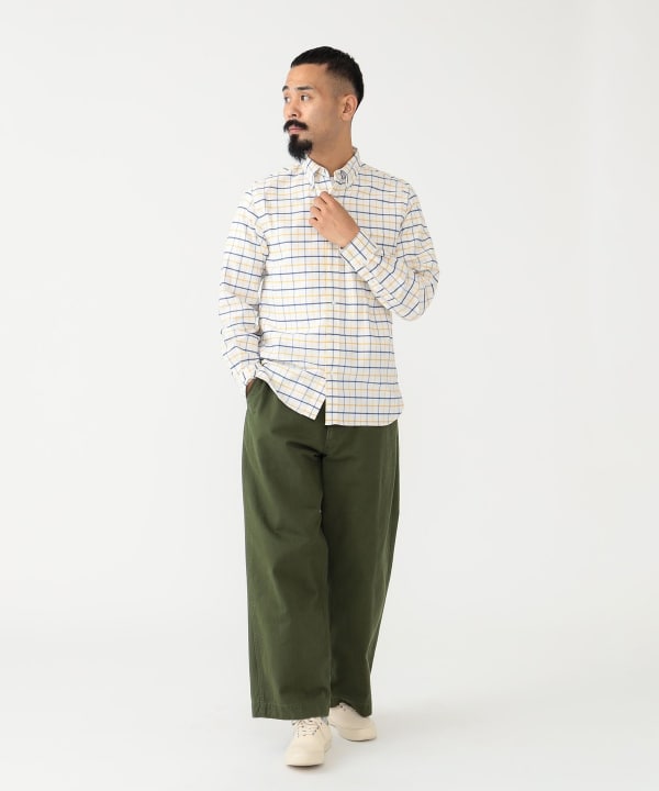 BEAMS PLUS MIL Trousers Herringbone