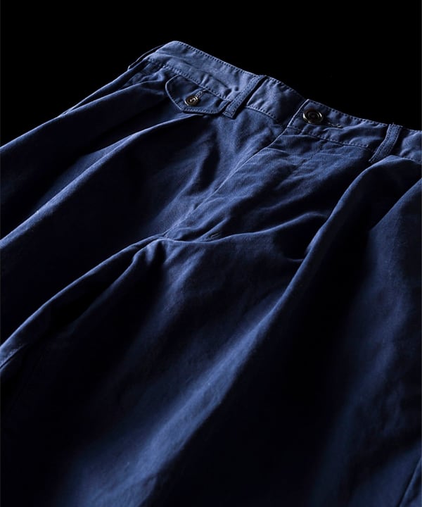 BEAMS PLUS 2 Pleats Twill Pants