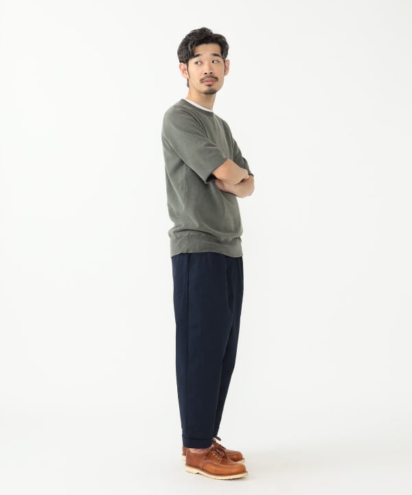 BEAMS PLUS 2 Pleats Tapered Twill