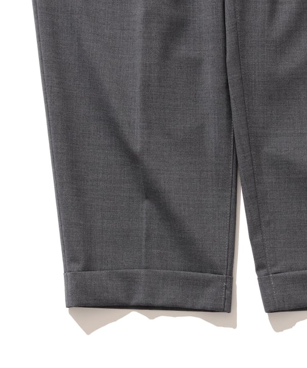 BEAMS PLUS 2 Pleats Wool Tropical