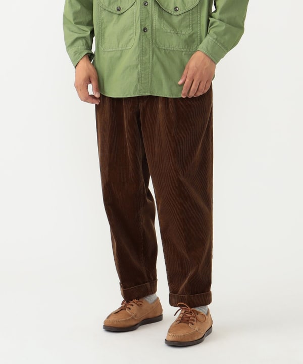 BEAMS PLUS 2Pleats Corduroy Pants