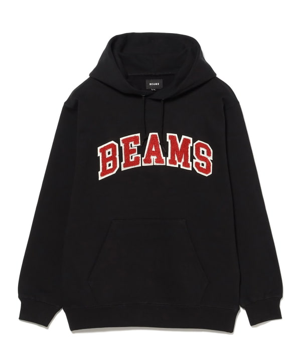 BEAMS Logo Basic Hoodie
