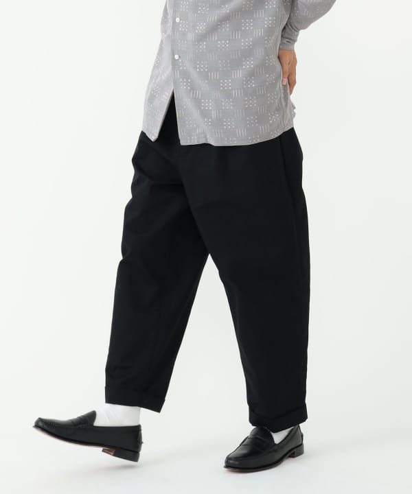 BEAMS PLUS 2 Pleats Tapered Twill