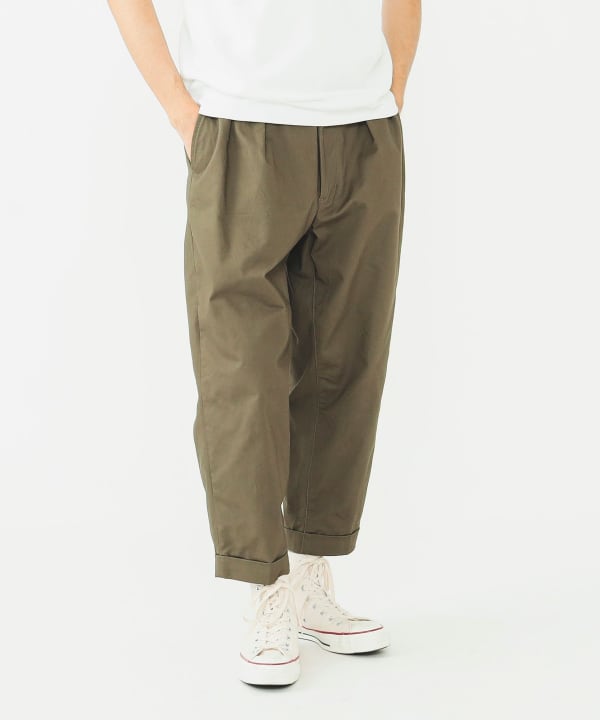 BEAMS PLUS 2 Pleats Tapered Twill
