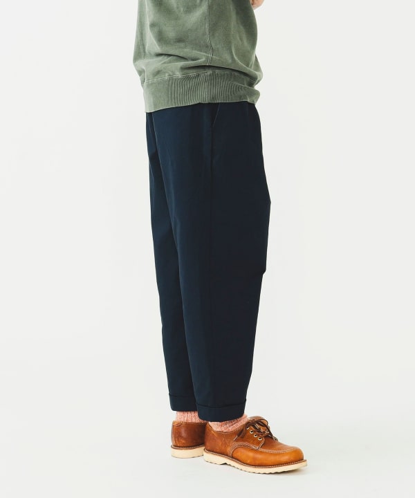 BEAMS PLUS 2 Pleats Tapered Twill