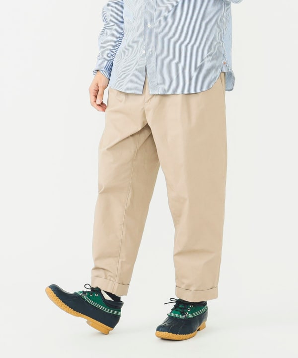 BEAMS PLUS 2 Pleats Tapered Twill
