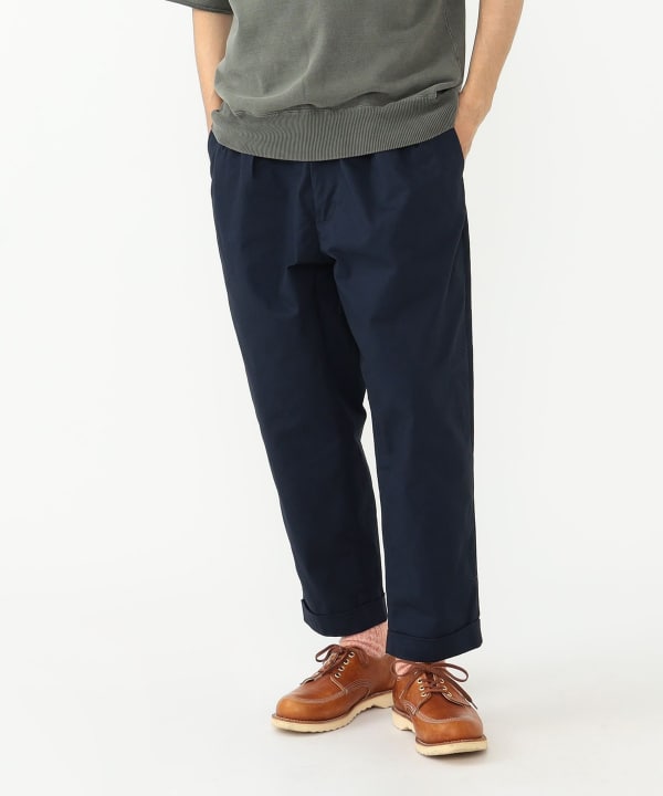 BEAMS PLUS 2 Pleats Tapered Twill