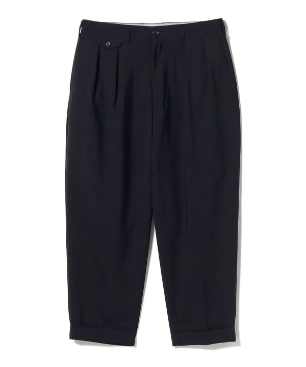 BEAMS PLUS 2 Pleats Wool Tropical