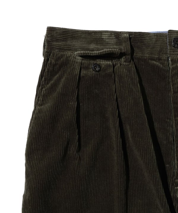 BEAMS PLUS 2Pleats Corduroy Pants