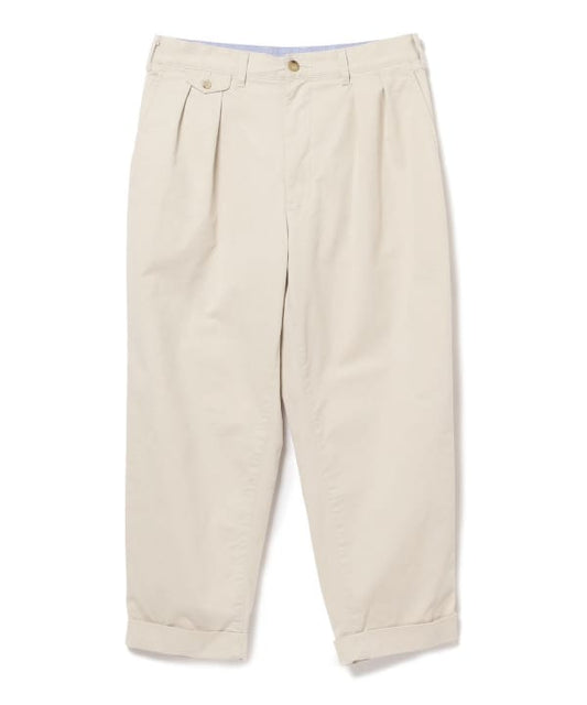 BEAMS PLUS 2 Pleats Tapered Twill