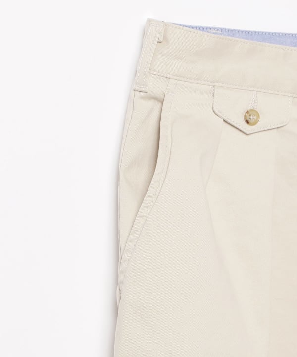 BEAMS PLUS 2 Pleats Tapered Twill