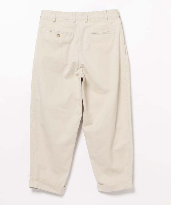 BEAMS PLUS 2 Pleats Tapered Twill