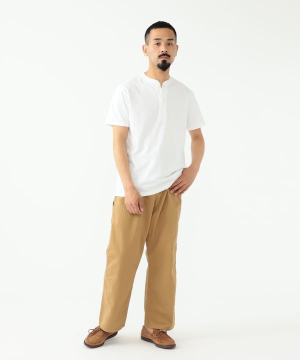 BEAMS PLUS 2 Pack Henley Tee