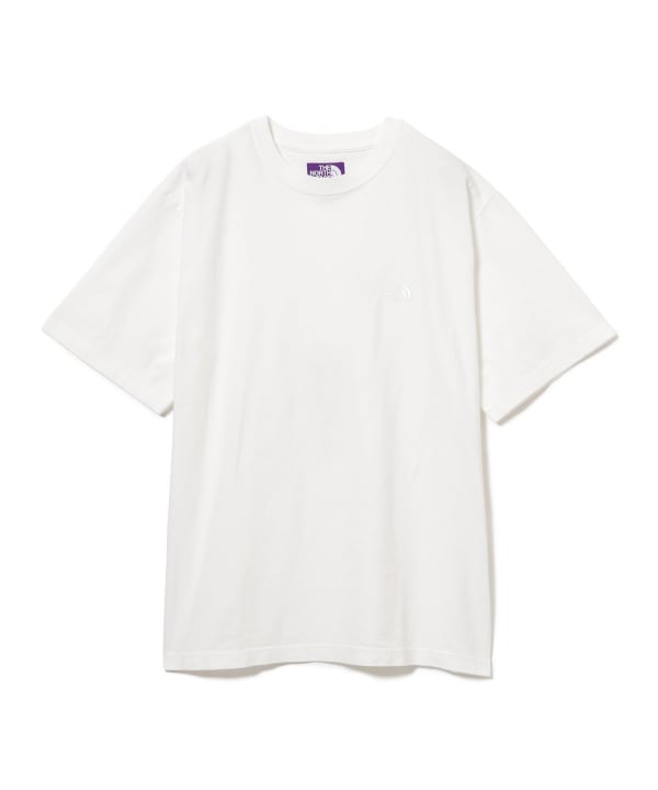 <Beams Exclusive> THE NORTH FACE PURPLE LABEL Logo Short Sleeve T-Shirt