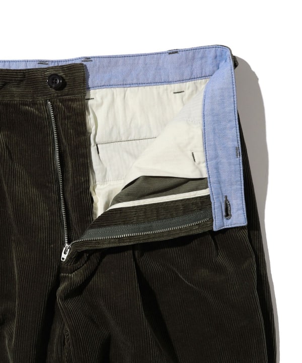BEAMS PLUS 2Pleats Corduroy Pants