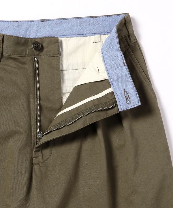 BEAMS PLUS 2 Pleats Twill Pants