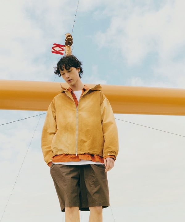 <Pilgrim Surf+Supply Exclusive> THE NORTH FACE PURPLE LABEL Uneven Dyed Mountain Wind Parka