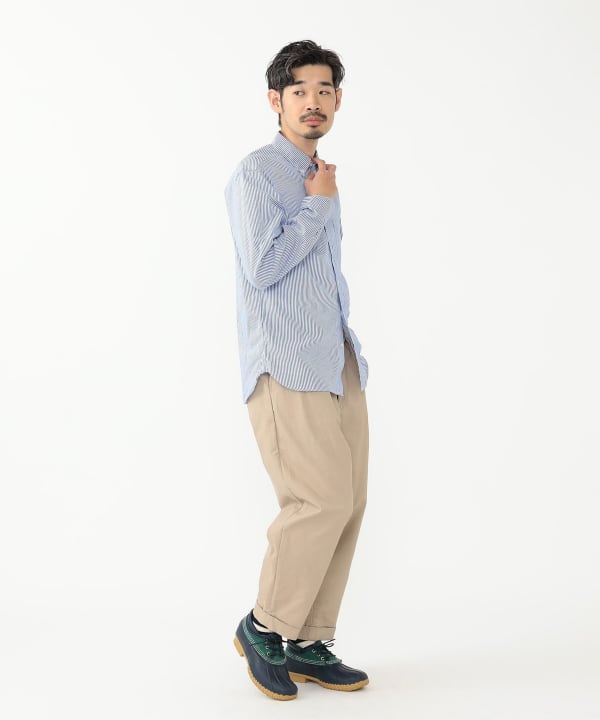 BEAMS PLUS 2 Pleats Tapered Twill