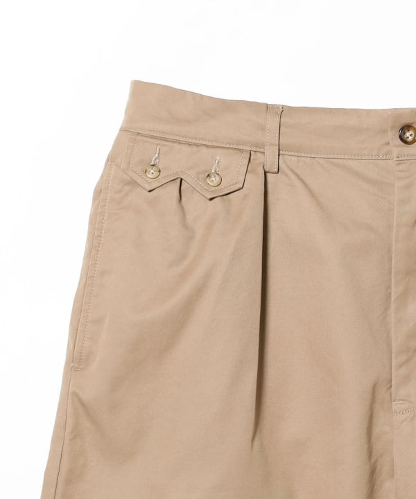 Unlikely Sawtooth Flap 2Pleats Shorts