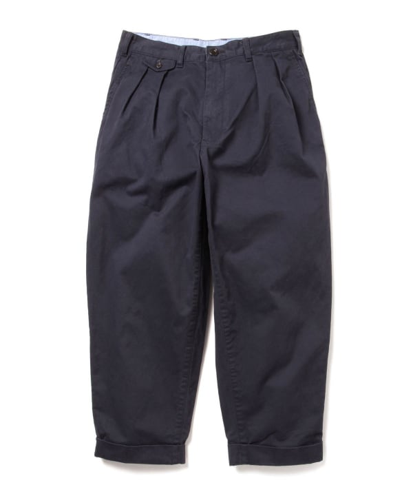 BEAMS PLUS 2 Pleats Tapered Twill