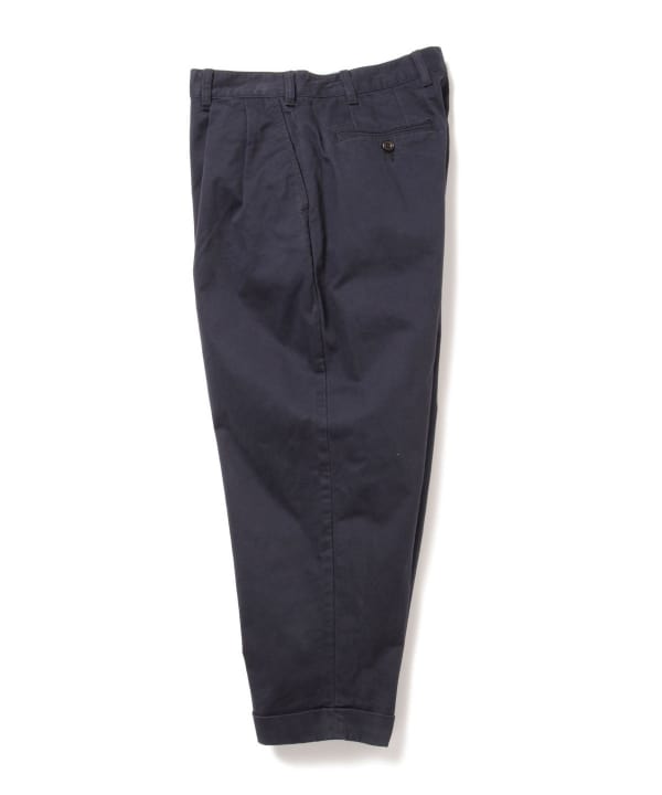 BEAMS PLUS 2 Pleats Tapered Twill