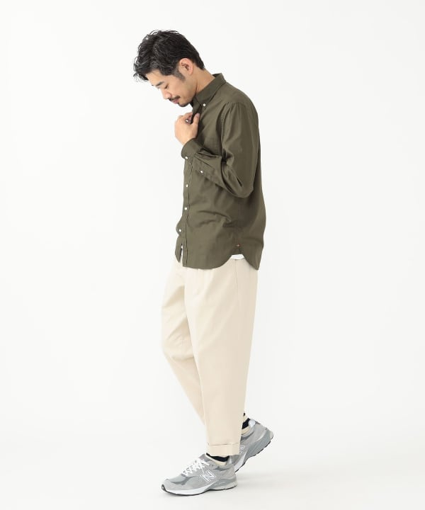 BEAMS PLUS 2 Pleats Tapered Twill