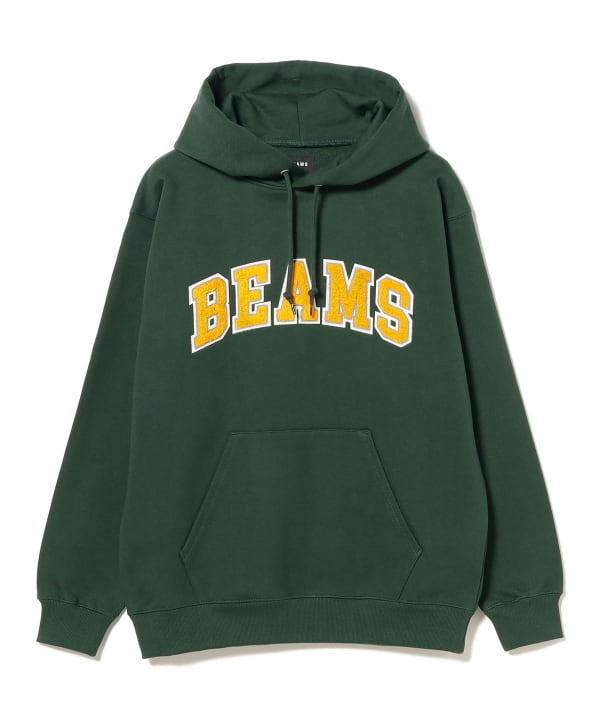 BEAMS Logo Basic Hoodie
