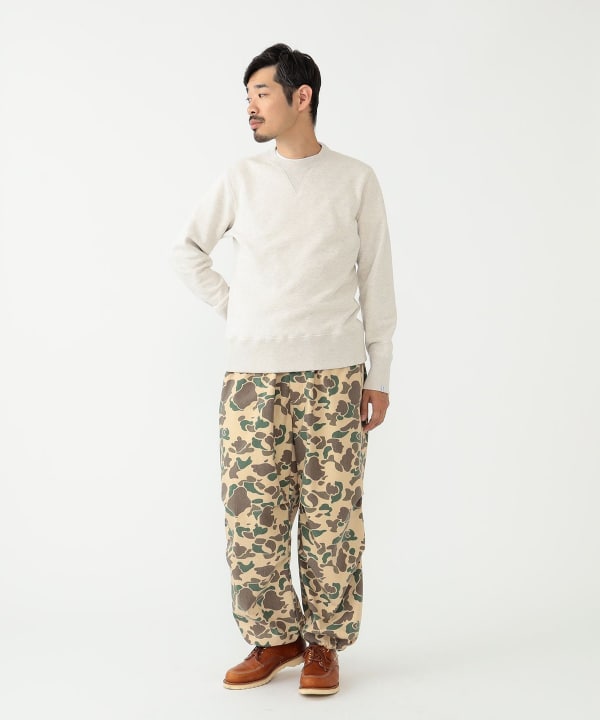 BEAMS PLUS x LOOPWHEELER Athletic Sweat Crew Neck