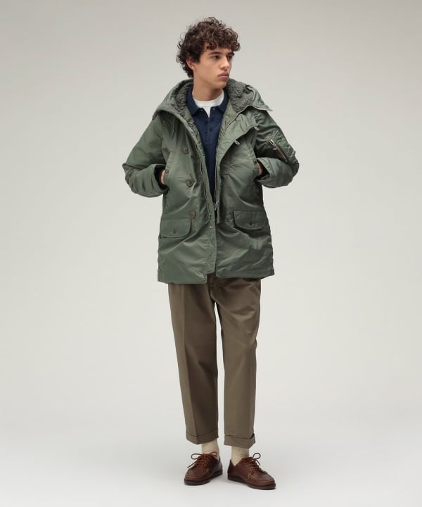 BEAMS PLUS 2 Pleats Tapered Twill