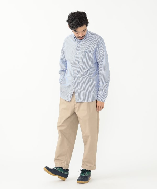 BEAMS PLUS 2 Pleats Tapered Twill