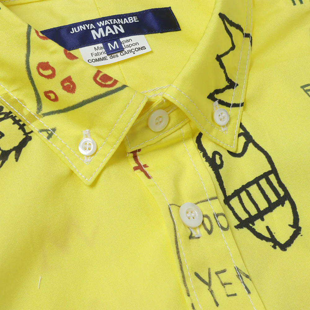 Junya Watanabe Man Jean-Michel Basquiat Shirt B021