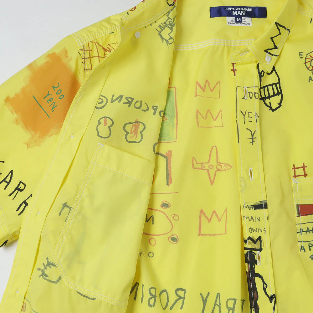 Junya Watanabe Man Jean-Michel Basquiat Shirt B021