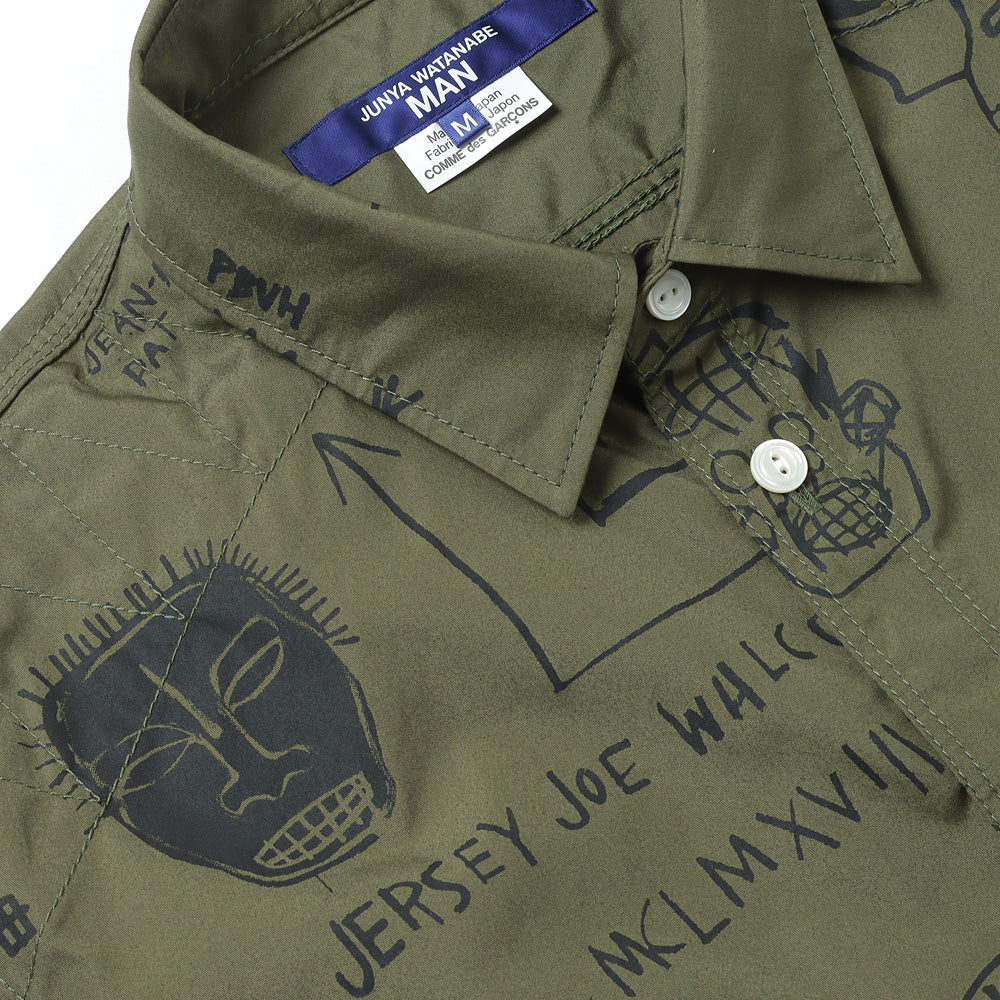 Junya Watanabe Man Jean-Michel Basquiat Shirt B023