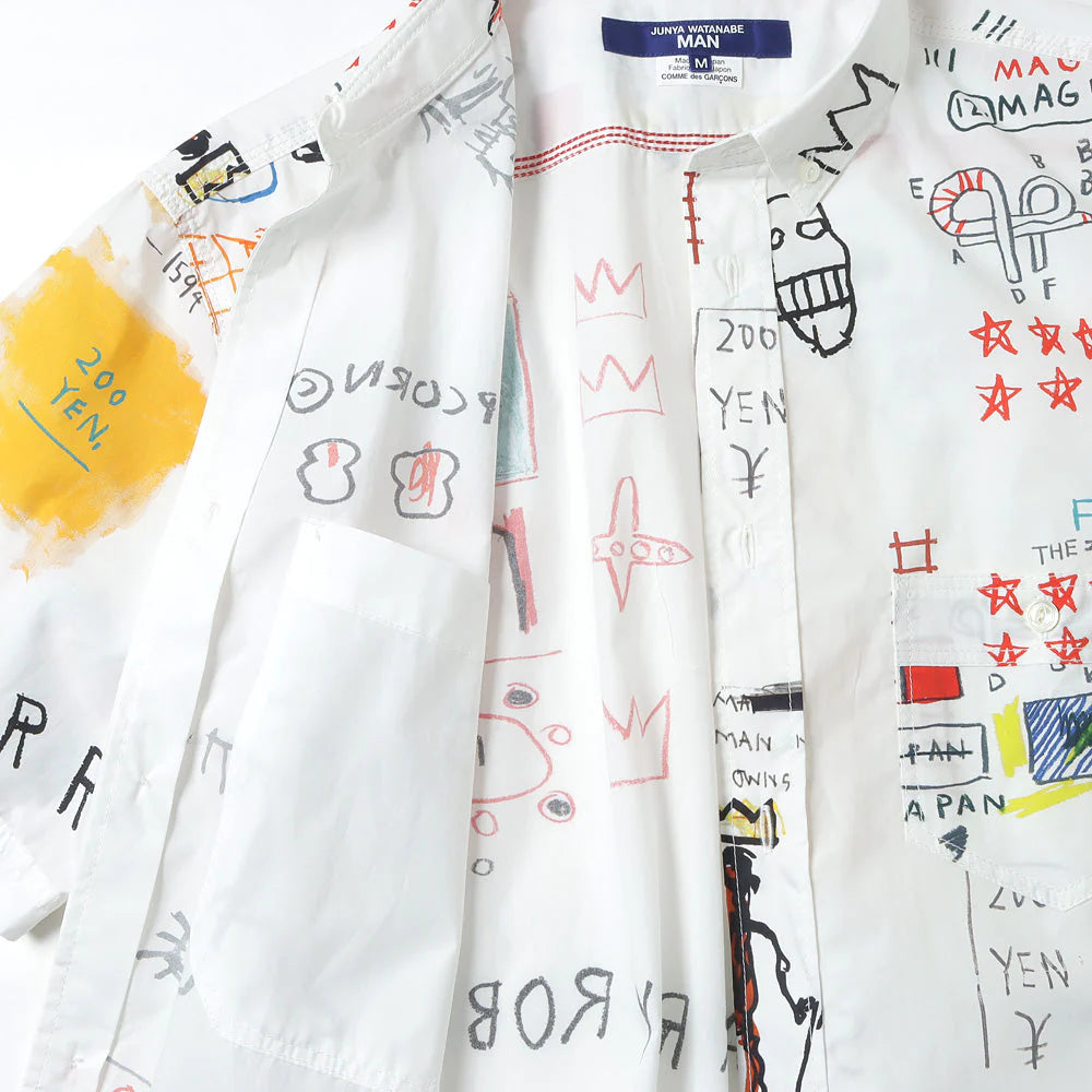 Junya Watanabe Man Jean-Michel Basquiat Shirt B025 – unexpected store
