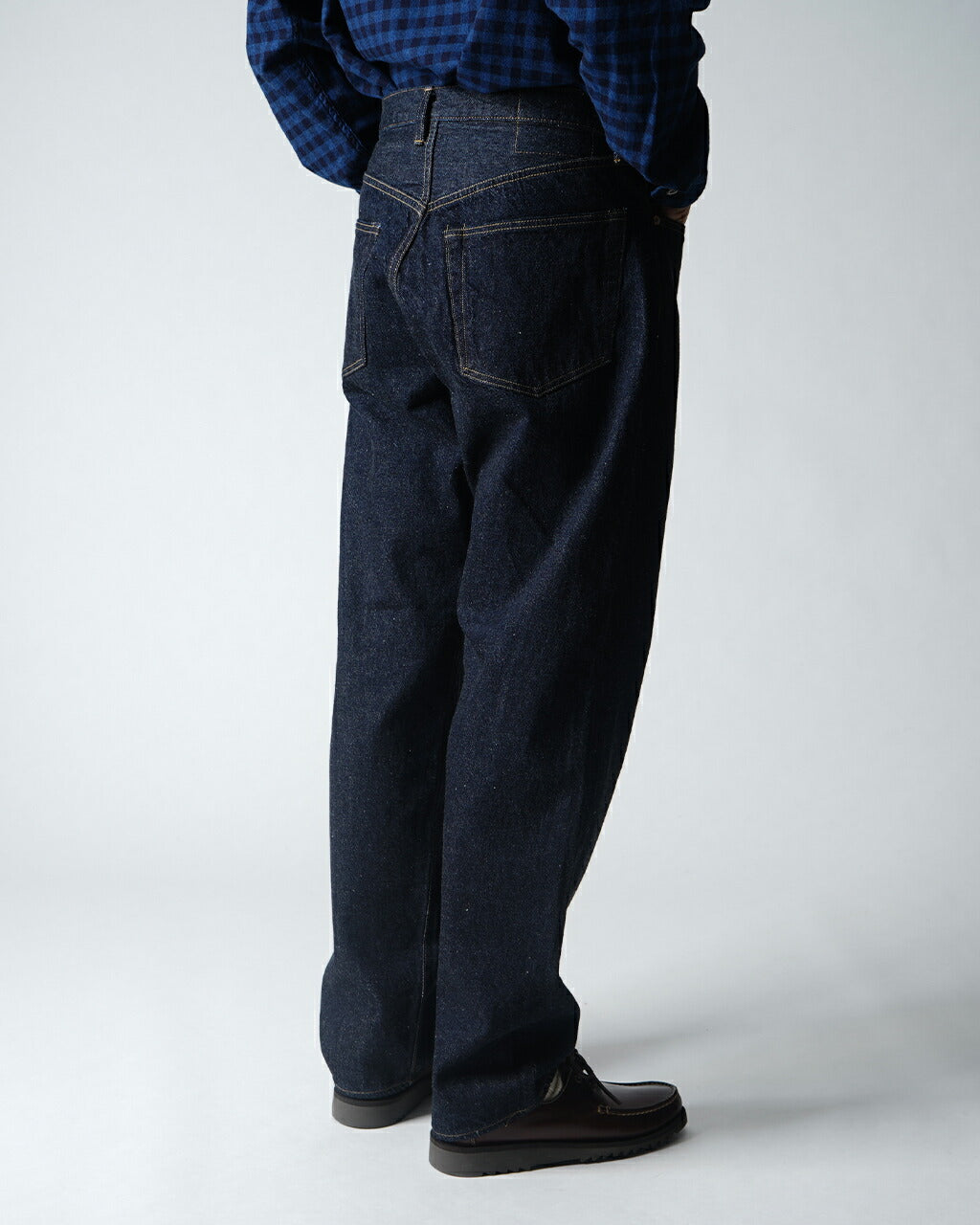 KAPTAIN SUNSHINE 5P Zipper Front Denim Pants