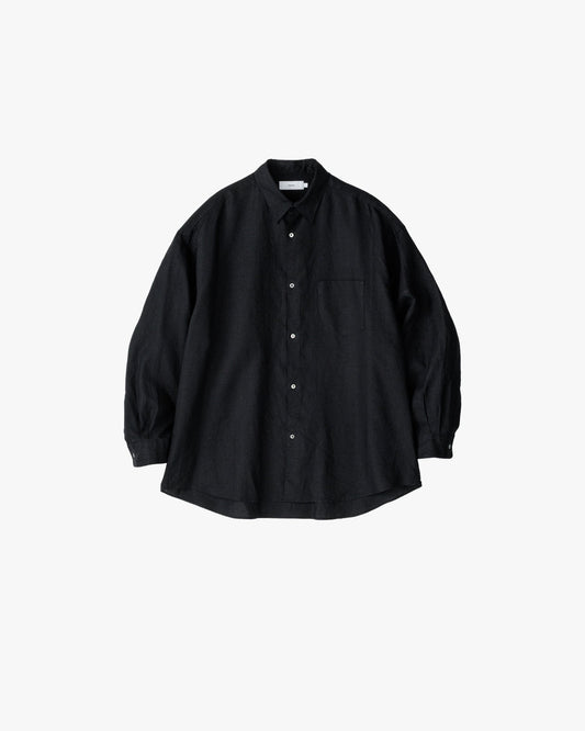 Graphpaper Linen L/S Oversized Regular Collar Shirt