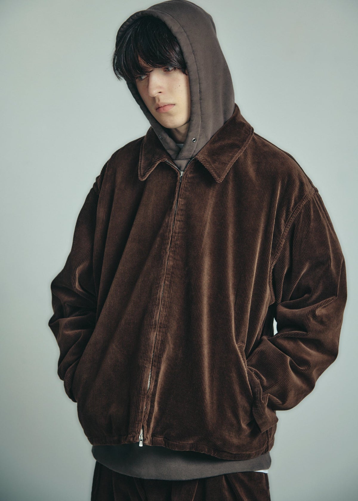 is-ness Corduroy Zip Jacket