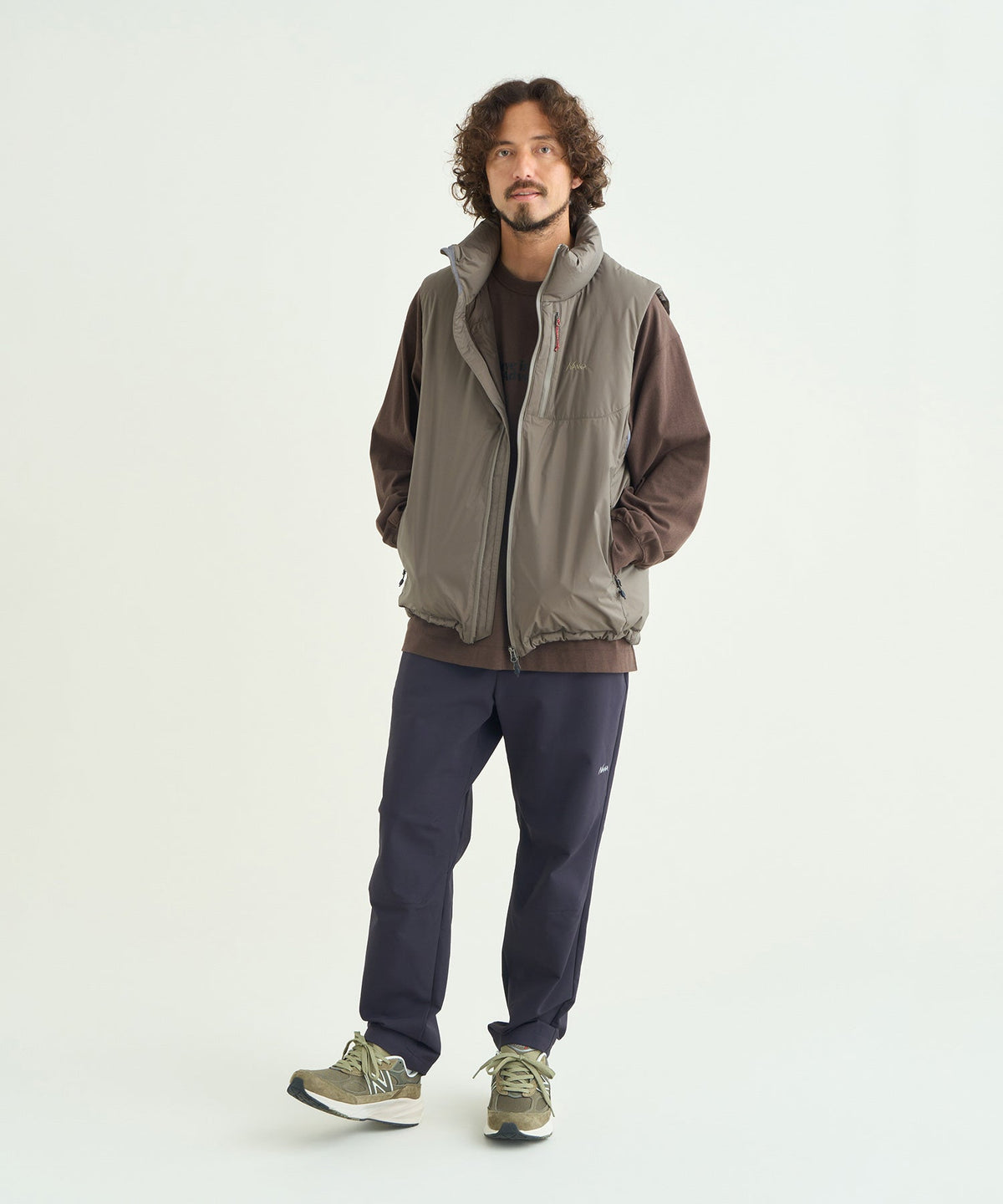 NANGA AURORA TEX STAND COLLAR DOWN VEST