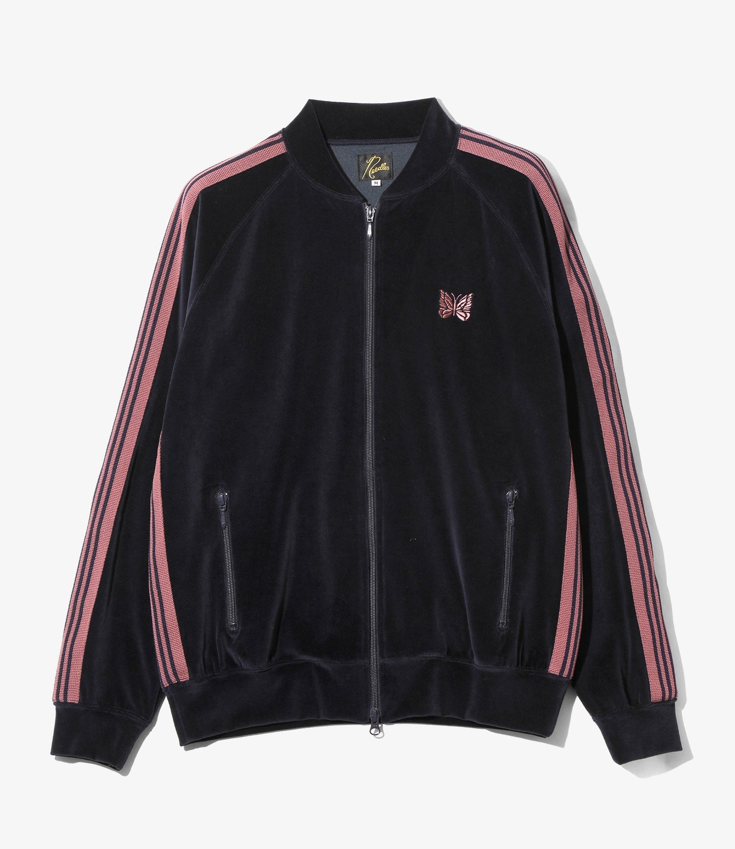 Needles Rib Collar Track Jacket - C/PE Velour
