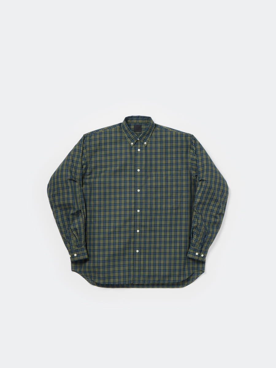 DAIWA PIER39 TECH BUTTON DOWN SHIRT L/S PLAIDS