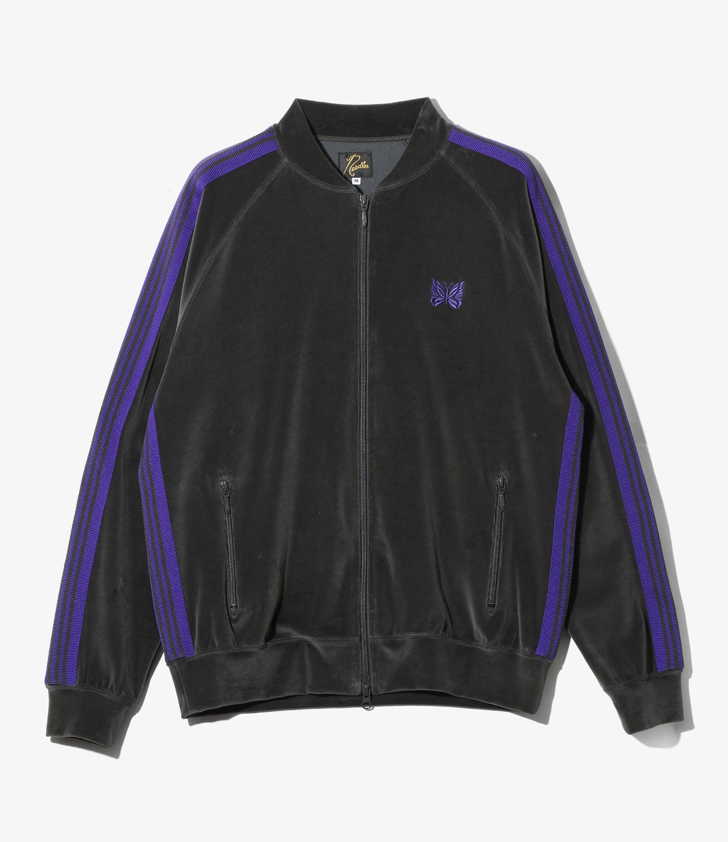 Needles Rib Collar Track Jacket - C/PE Velour